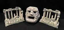 Fish Tank  Skull And Ancient Buildings aquarium  decoration Set