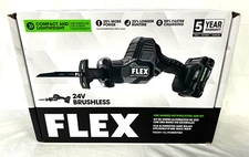 FLEX FX2241-1A One-hand Reciprocating Saw Kit w/ 2.5 Bat & Charger (New In Box)