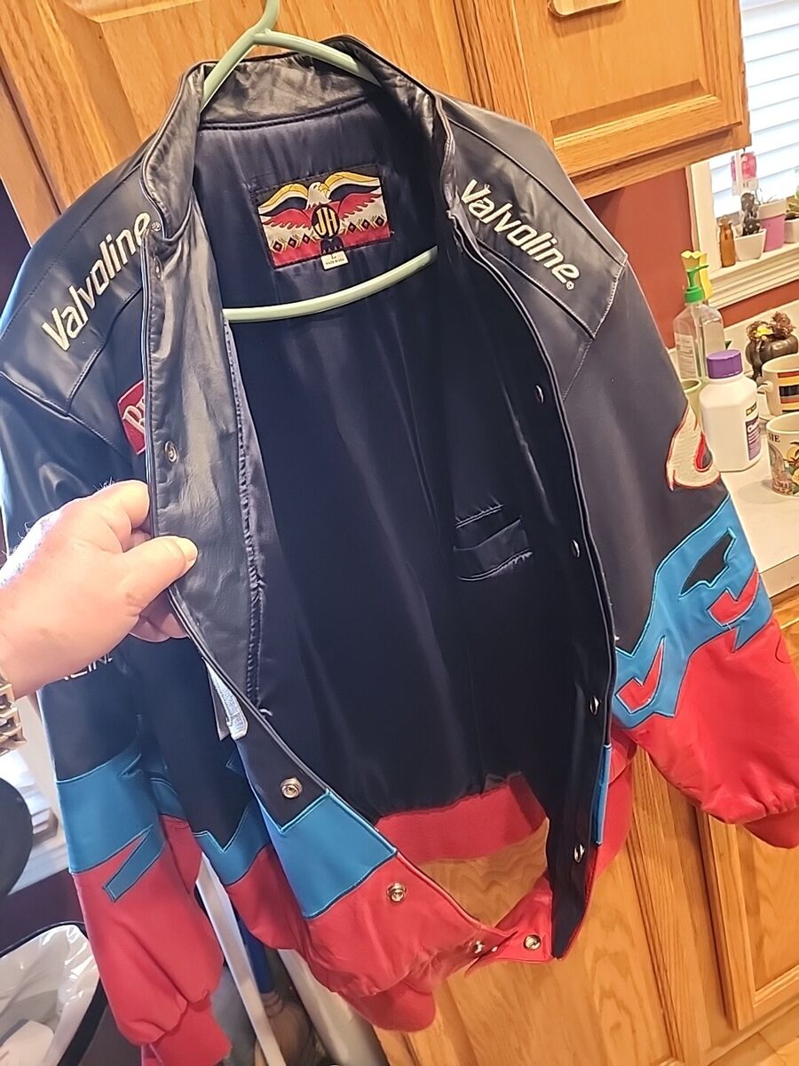 VintageMark Martin #6 Valvoline Leather Jacket Mens L NASCAR VintageMark Martin #6 Valvoline Leather Jacket Mens L NASCAR