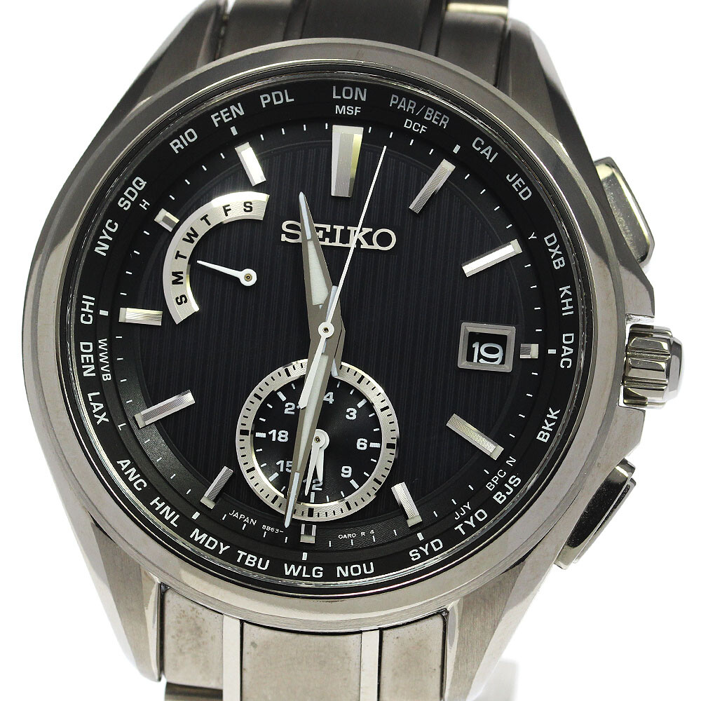 ✨極美品✨SEIKO SAGA283 8B63-0AV0 ソーラー 電波