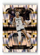 2024 Panini Select WNBA - Concourse Dana Evans #73 Silver Flash Prizm