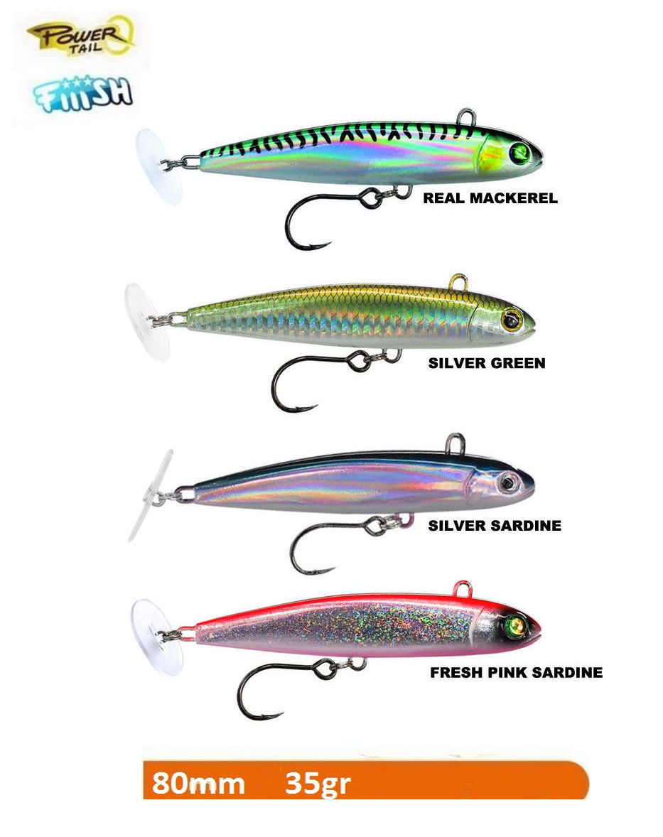 LEURRE FIIISH POWER TAIL WHITE MORNING - Pêcheur En Ligne