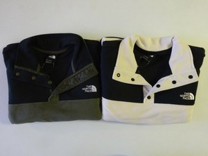 north face tka glacier snap neck pullover