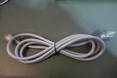 6 Ft 115Vac Hospital Grade 18/3 UL CSA SJT IEC Detachable Power Cord