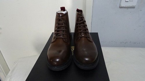 Leather Synthetic Ankle Boots 