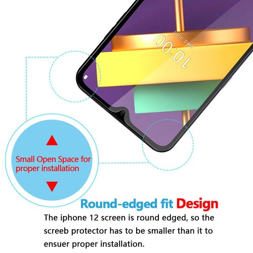 For LG K22 K32 K22+ Plus Full Cover Premium HD Tempered Glass Screen Protector - Picture 8 of 29