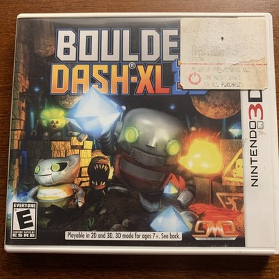 Boulder Dash XL 3D (Nintendo 3DS) **Case ONLY **NO GAME** USA ***NO GAME*****