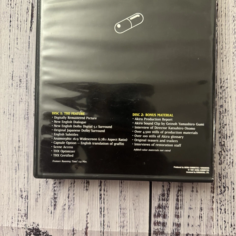 Akira The Special Edition. 2001 Widescreen 2 DVD SET Sample CDs - Image 3 of 4