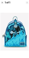 NWT Loungefly Disney Hades Blue Flame Mini Backpack Boxlunch Exclusive