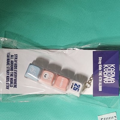 Stray Kids keycap keyring The 4th album [KARMA] popup seoul | eBay