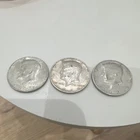 Kennedy Half Dollar 1964, 1967 Lot of 3 Circulated Coins 50C Uncertified