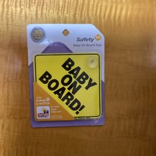 baby sign baby on board safety first