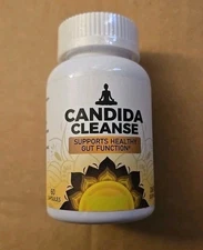 Pure Peak Candida Cleanse - Gut & Colon Support 60 Capsules - for Men & Women