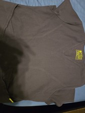 Figs V-neck pullover scrub top Men  s XL eggplant burgundy