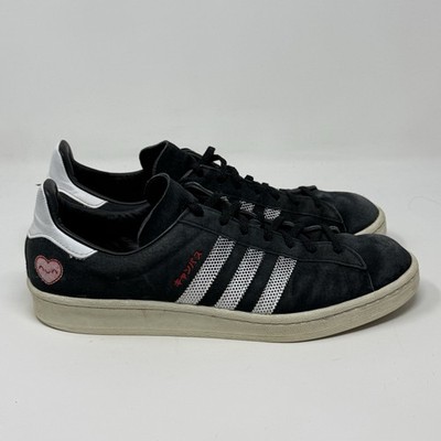 Adidas Campus 80s Tokyo Manga Sneakers Shoes Mens 11 Black White