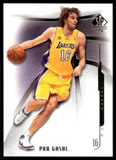 Pau Gasol 2008-09 SP Authentic #90 Lakers NBA READ FREE SHIPPING AutographDen
