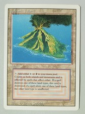 MTG Volcanic Island Revised NM - Magic: The Gathering