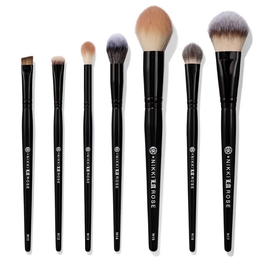 Fast delivery BK Beauty Nikki La Rose Pro Artist Make Up Brush Set 7 Pc Set BNIB