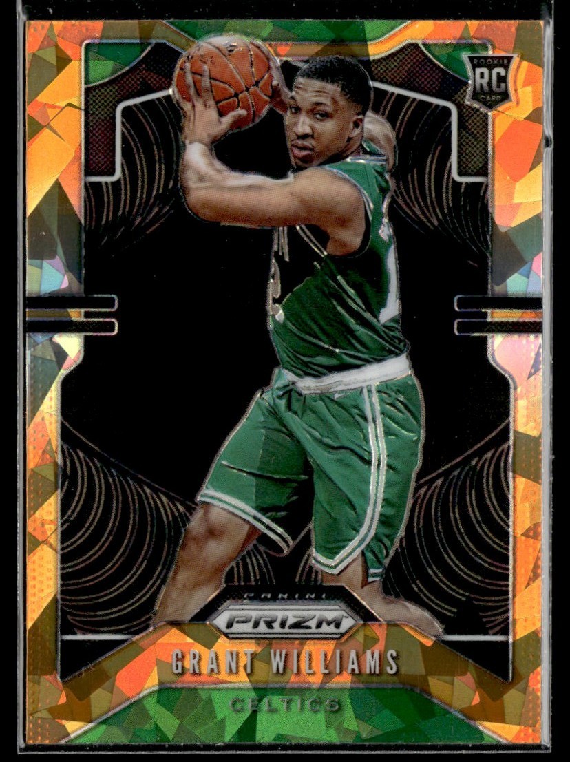2019-20 Panini Prizm Orange Ice Grant Williams RC Boston Celtics #267