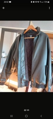 Kunstlederjacke Herren L