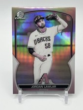2023 Bowman Chrome Jordan Lawler Pearl Refractor SSP Diamondbacks SP #BCP-92