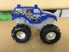 Vintage Mattel Hot Wheels Monster Jam Truck Friction Rev N Go Bounty Hunter 1:43