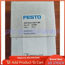 US FREE TAX New FESTO SDE5-D10-O-Q4E-P-M8 527466 Pressure Sensor
