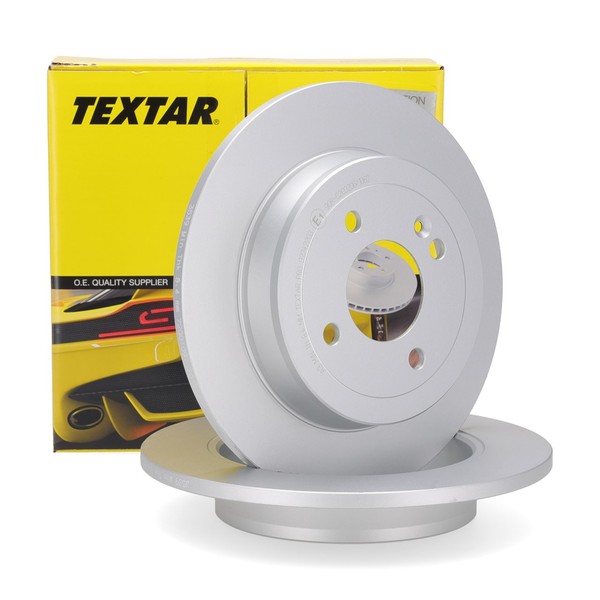 Textar Bremsscheiben Ø 262Mm FüR Hyundai I20 I II III KIA RIO 3 4 Stonic Hinten-image