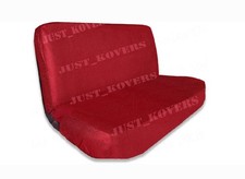 New Red Mesh Blanket Full Size Bench Universal Truck Seat Cover