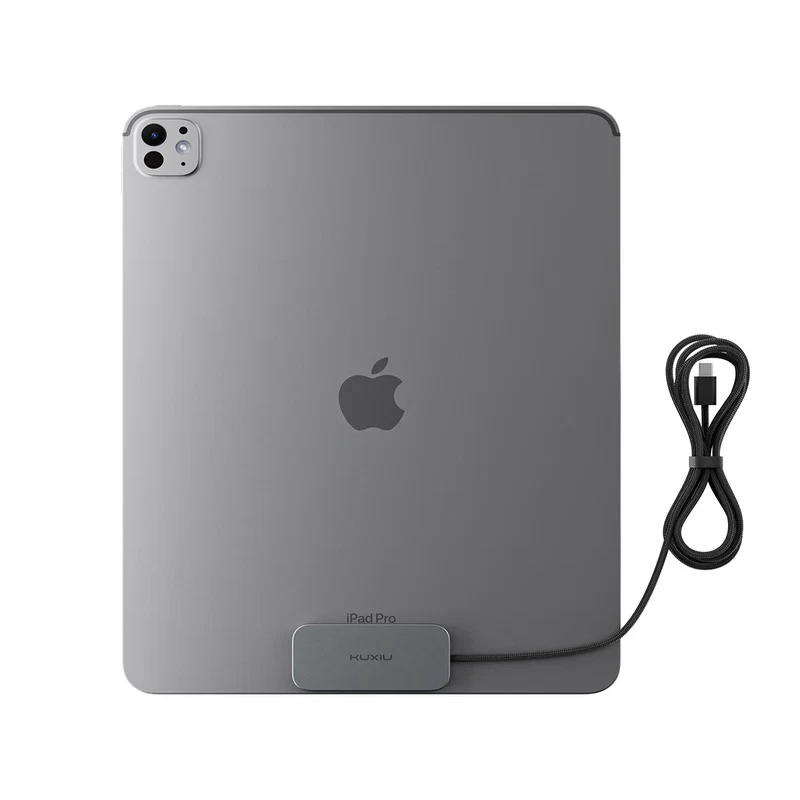 Cargador conector inteligente magnético KUXIU para iPad Pro M4 11""/13"" 2024 M2 Air M3 Foto 3 de 4