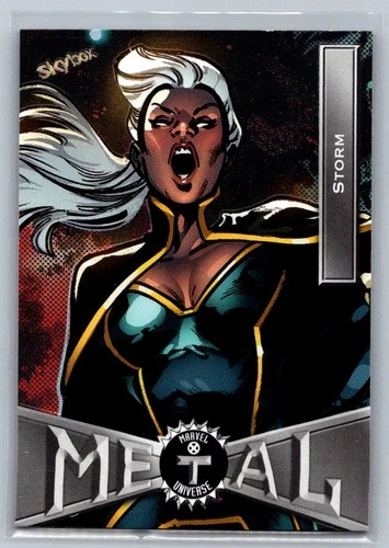 2021 SkyBox Metal Universe Marvel X-Men #60 Storm