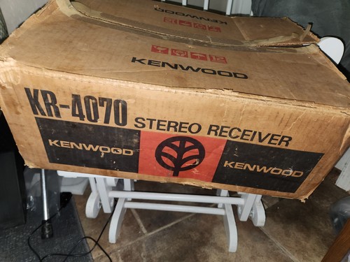 Time-Capsule" Kenwood KR-4070 W/ Original Box & Manual