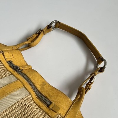 PRADA VITELLO DIANO WOVEN Basket shoulder bag Everyday use Casual