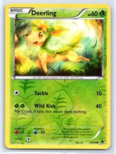 Emerging Powers #15/98 Deerling Reverse Holo MP Pokemon