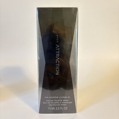 Avon Attraction for Him 2.5 fl oz Eau De Toilette Spray NEW 2015