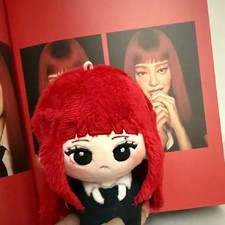 10CM Cartoon Plush Doll Keychain Cute Backpack Pendant Keyring Charm Collectible