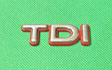 VW TDI - CAR BADGE / EMBLEM -