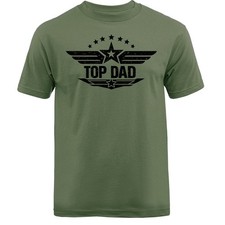 Top Dad Husband Daddy Protector Hero Fathers Day Gift T-shirt