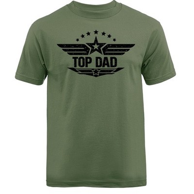 Top Dad Husband Daddy Protector Hero Fathers Day Gift T-shirt