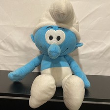 NANCO Smurf Plush Collectible - THE SMURFS - 16" Stuffed Animal