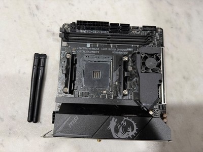 MSI MPG B550I GAMING EDGE WIFI AM4 Mini ITX Motherboard for sale