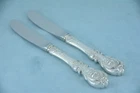 2 Reed & Barton Francis I Sterling 6-3/8" HH Butter Spreader Knife No Mono