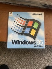 Microsoft Windows 95 Upgrade CD English Operating System w/Sleeve & Key