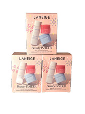Lot of 3 LANEIGE Beauty Insider Sephora Gift 3-Pc Set NIB