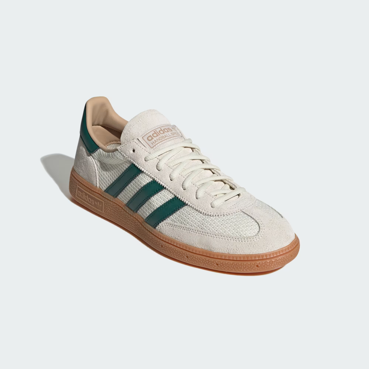  spezial グリーン ホワイト Adidas Men's Handball Spezial Shoes in Off White/Collegiate Green