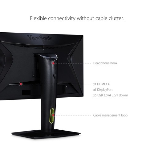 ViewSonic XG2560 25" 1080p 240Hz 1ms Gsync Gaming IPS Monitor - Picture 8 of 9