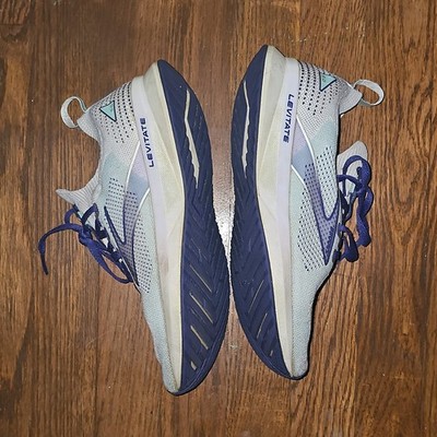 Brooks Levitate 5 20351 Men's Sneaker Light Blue Navy Mesh Athletic Running Shoe