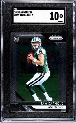 2018 Panini Prizm Sam Darnold #203 SGC 10