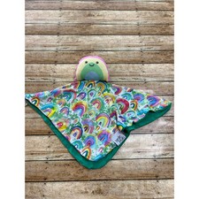 Birdie Bean Riley Rainbow Clover Bamboo Lovey