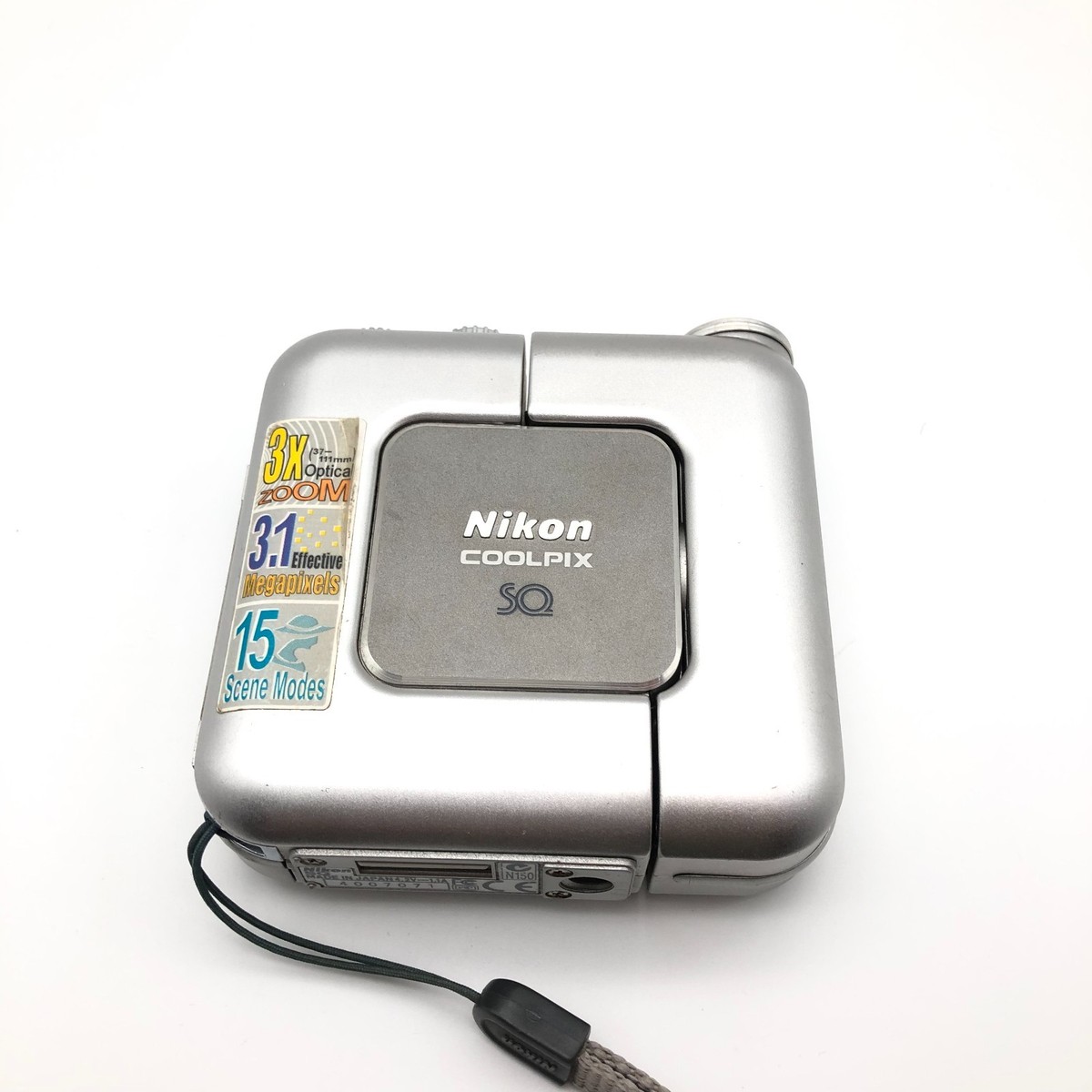 Nikon COOLPIX SQ 3.1MP Digital Camera - Silver for sale